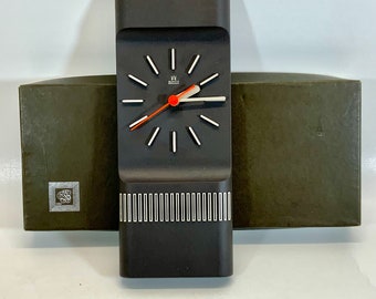 Bauhaus wall clock | German office clock | 1980's | German design |