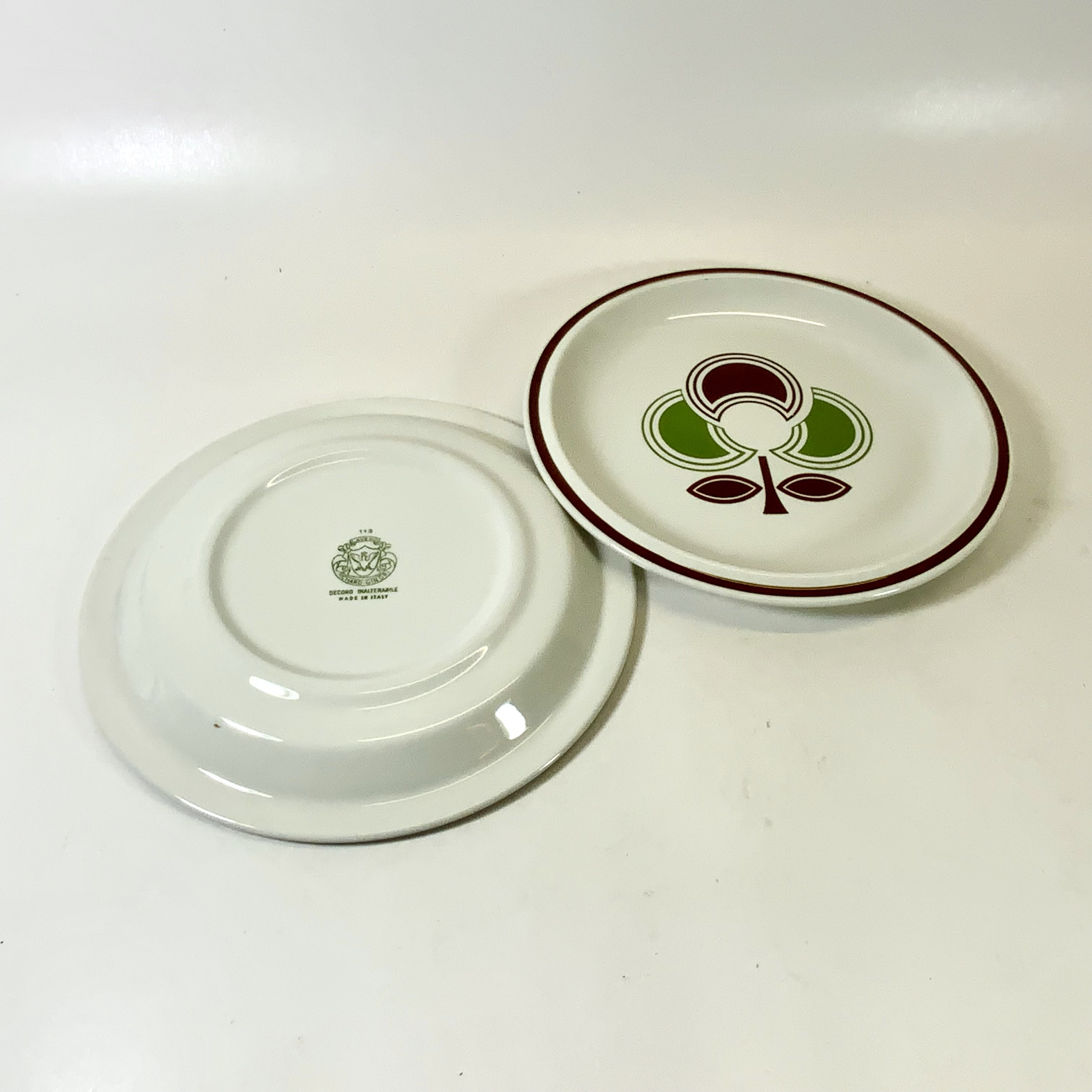 Richard Ginori Laveno Plates No 113 | Set of 2 Plates in Beautiful