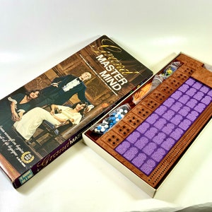 Grand Mastermind-spel 1972 | Gammaldags logikspel | Spel för två spelare | Spel från 1970-talet | Holländskt spel |