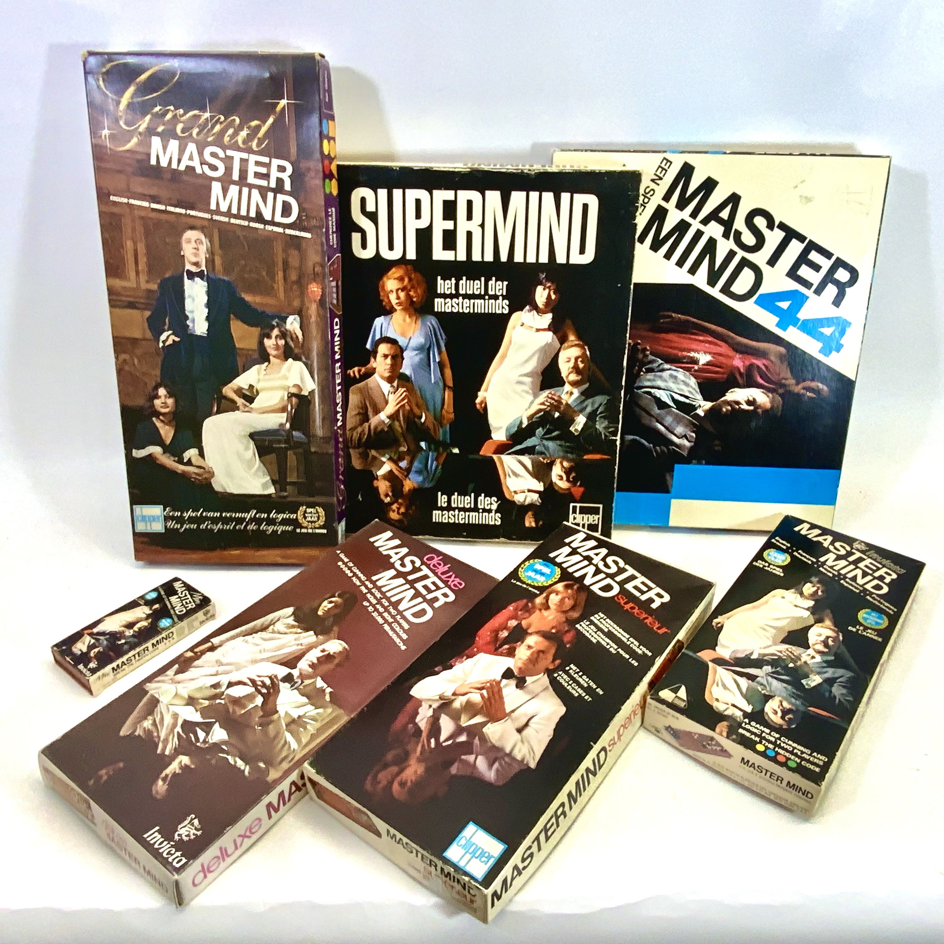 Mastermind 44 | Vintage Logic Game for 2 or 4 Players | 70s Game