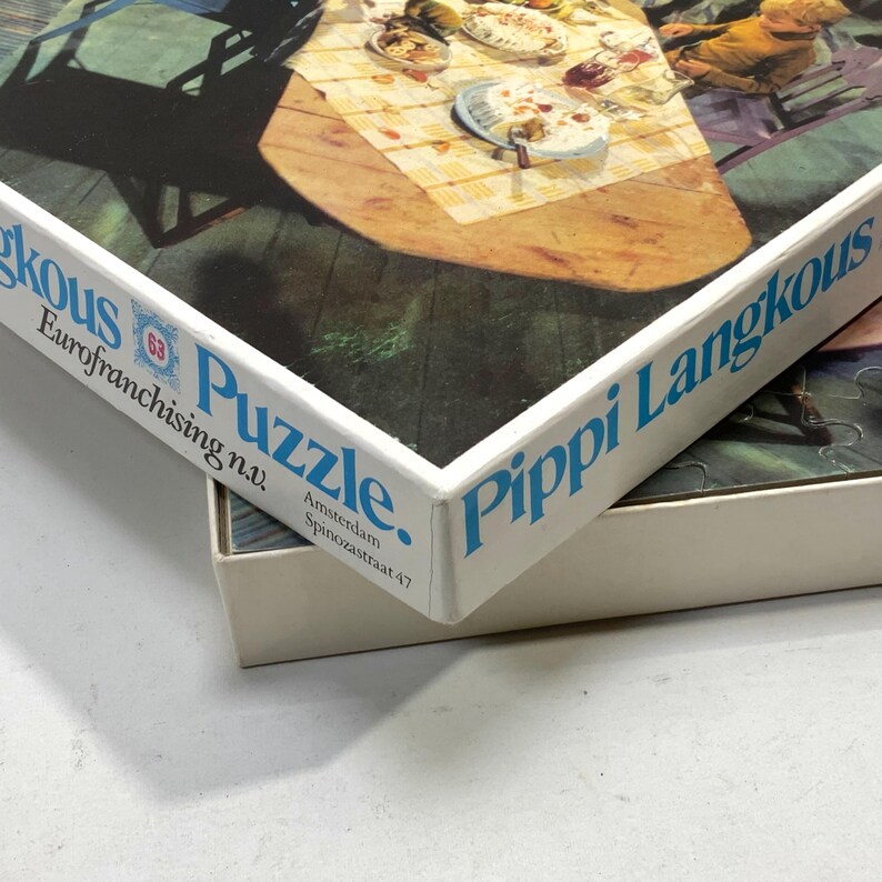 1970s Pippi Longstocking Puzzle | puzzle in good condition | image 4