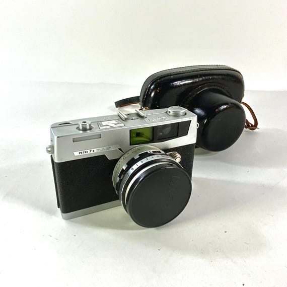 Classic Petri 7S 35mm Analog SLR Camera With Petri 45mm Lens