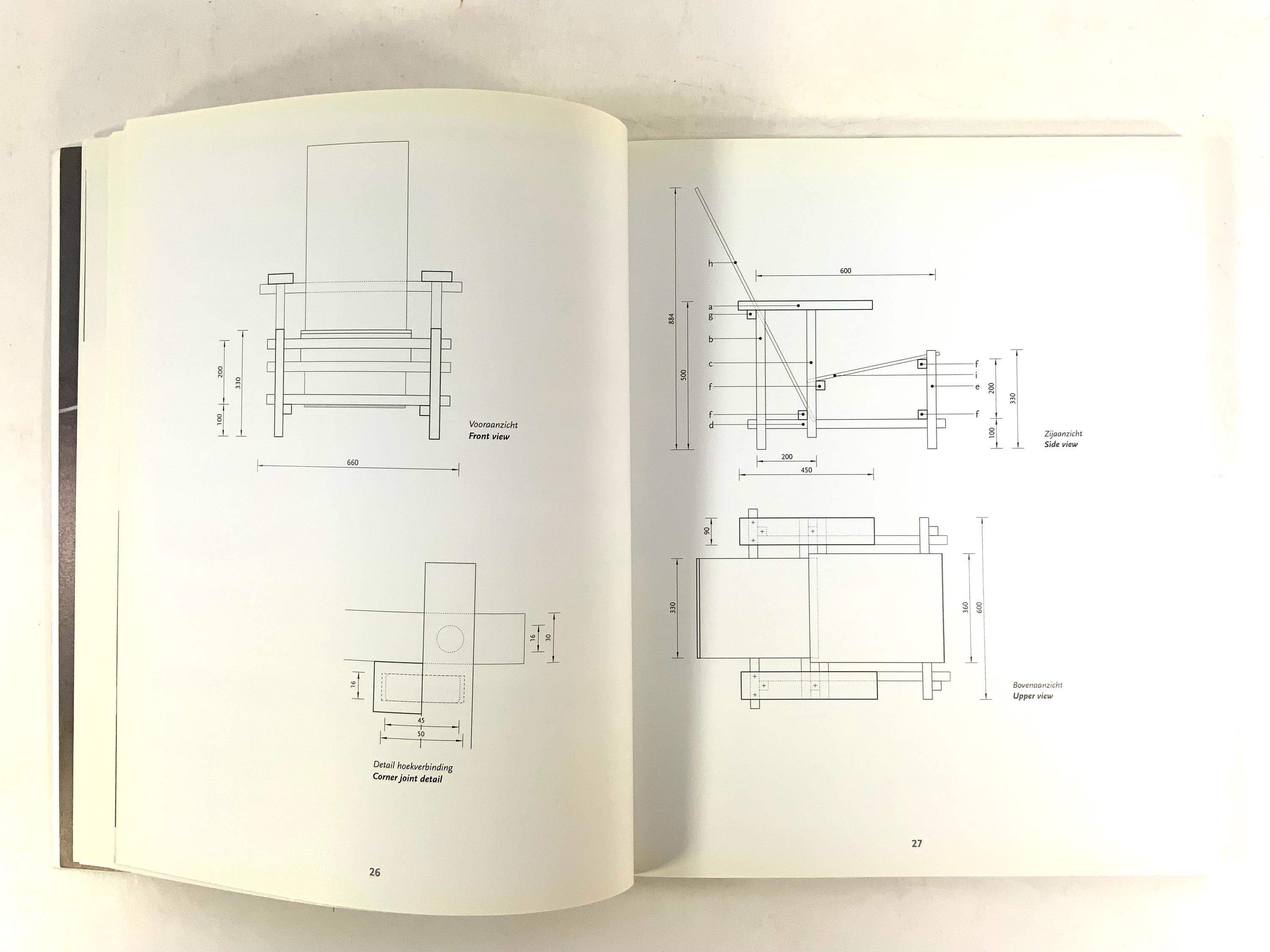 Gerrit Rietveld Book | How to Construct Rietveld Furniture
