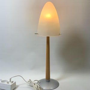 Lámpara de mesa vintage con forma de seta | Casquillo E14 | Fabricada en los Países Bajos | Enchufe Schuko de 220-230 V CA (UE) con interruptor en el cable |