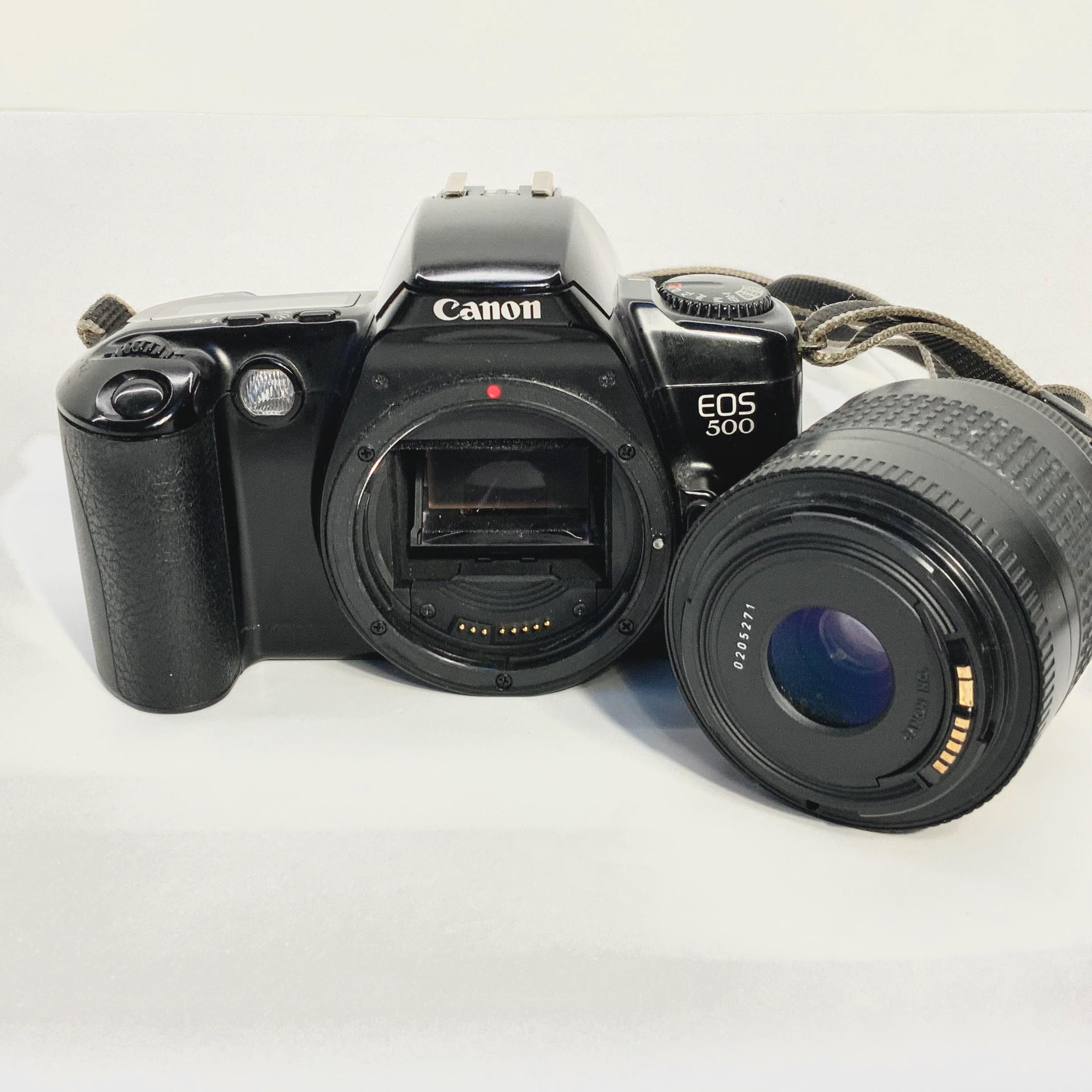 Canon EOS 500 アナログ一眼レフカメラ | 35mmフィルムロール | 35-80