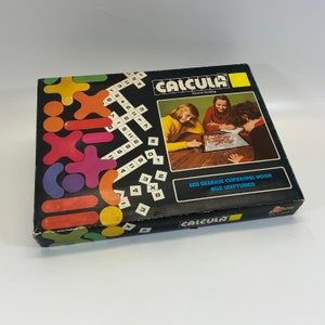 Jeu de mathématiques vintage | Calcul | jeux et jouets | jeu de société | Années 70/80 | Jeu de société vintage des années 70 | Jeunes et vieux