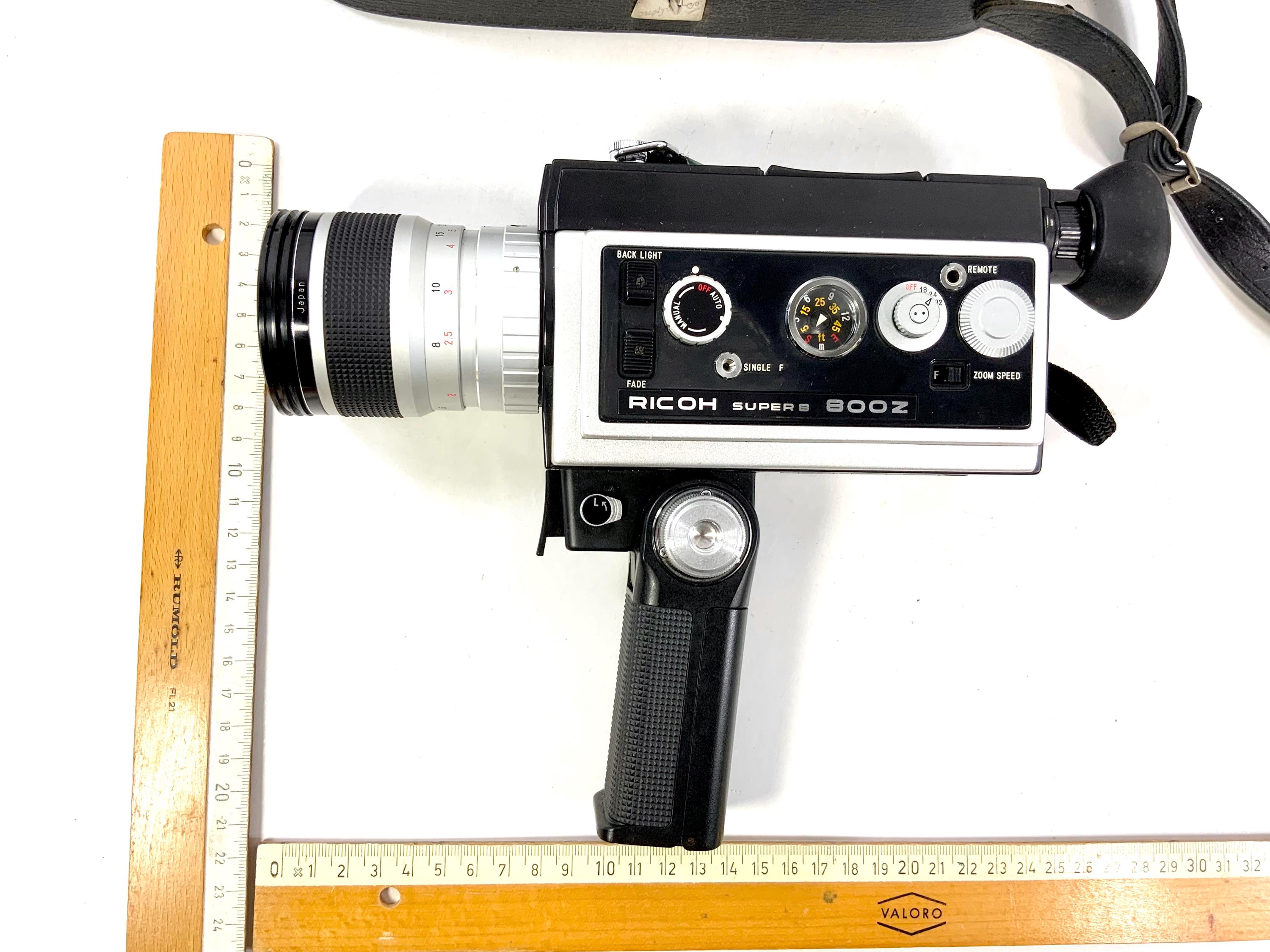 レトロRicoh PZ-8 F:2.8 25mmリコー コンパクトフィルムカメラ Vintage Ricoh Super 8 800Z Vintage Camera | 8mm Camera | Retro