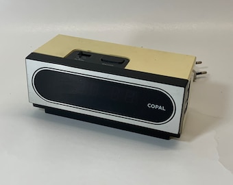 Copal clock LF-710 l Vintage Electronics | Alarm Clock | 1970s | Alarm Clock | EU power 220-230V AC schuko plug |