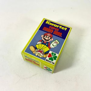 super Mario Bros. gioco/giocattolo quartetto | Seleziona | In lingua olandese | giochi e giocattoli | gioco da tavolo | Anni '70/'80/'90 |