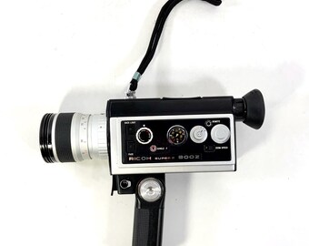 【昭和レトロ】8ミリフィルムカメラ　RICOH SUPER8 800Z super 8 database, ricoh 800z