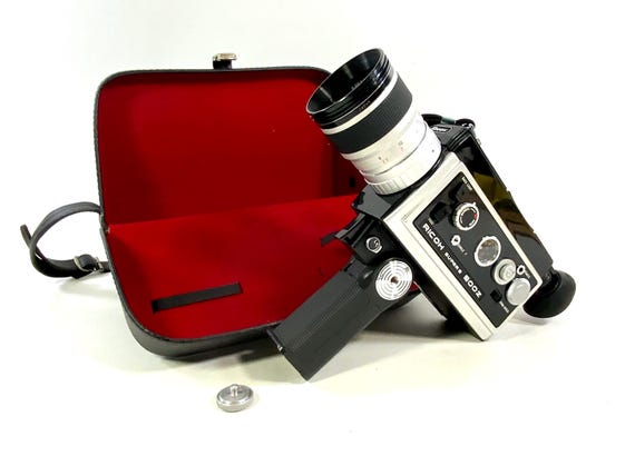 Vintage Ricoh Super 8 800Z Vintage Camera | 8mm Camera | Retro