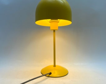 1950年代のセラミックリーフテーブルランプ、ミッドセンチュリーモダン