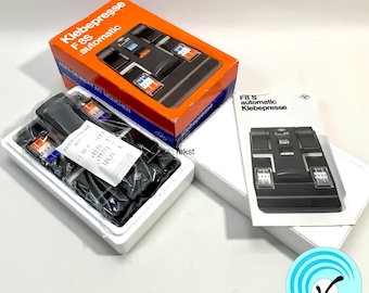 Agfa F8 S automatic Klebepresse | 8mm narrow film mounting set |