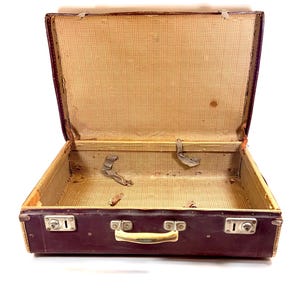 京都ホテル ラゲッジラベル付 1930年代 本革ヴィンテージトランク 昭和レトロ 1930s luggage - Etsy 日本