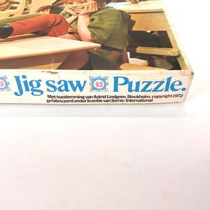 1970s Pippi Longstocking Puzzle | puzzle in good condition | image 11