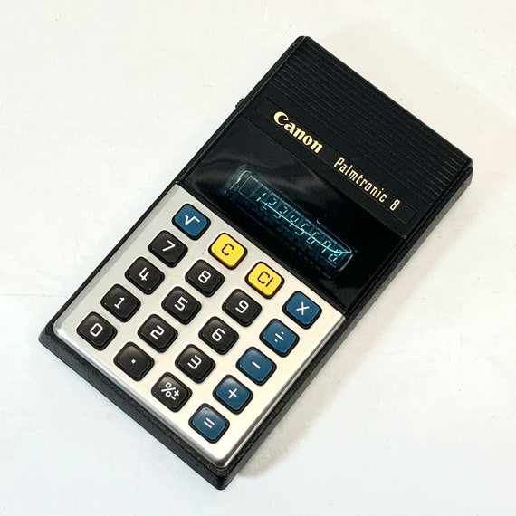 1976 Canon Palmtronic 8 | LD-84 | Japan | Calculator | 1970s | - Etsy