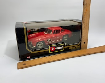 Mercedes 300 SL de 1954 marque Burago au 1/18 - Collection