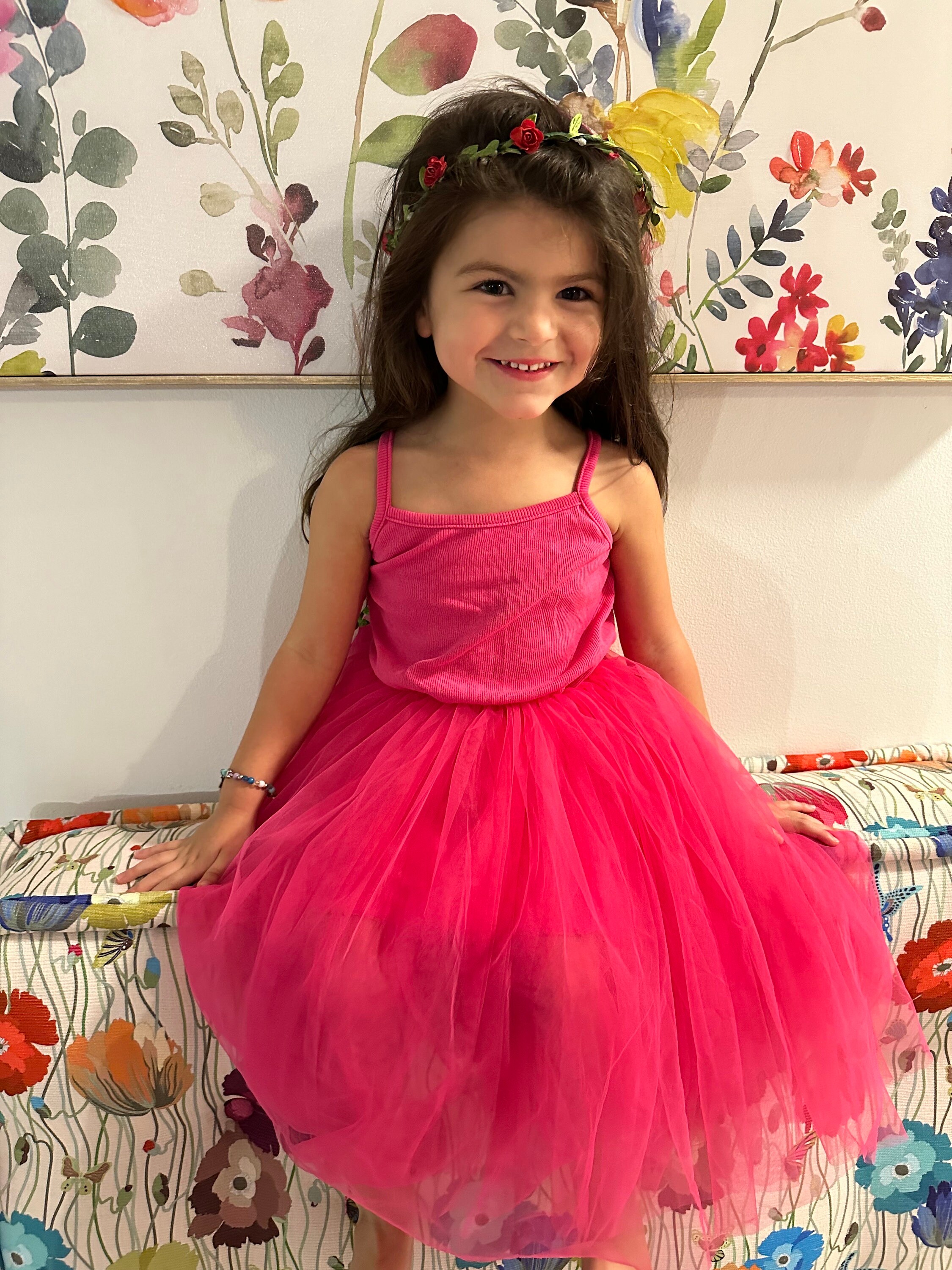 Magenta Baby Dress Etsy