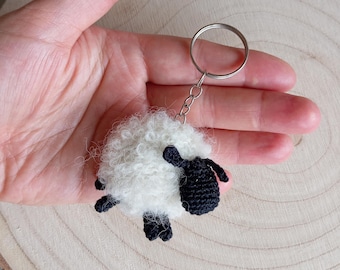 Miniblings Schaf Anhänger | 3D Charm Für Reißverschluss & Armband | 15mm | Handgemacht In Berlin