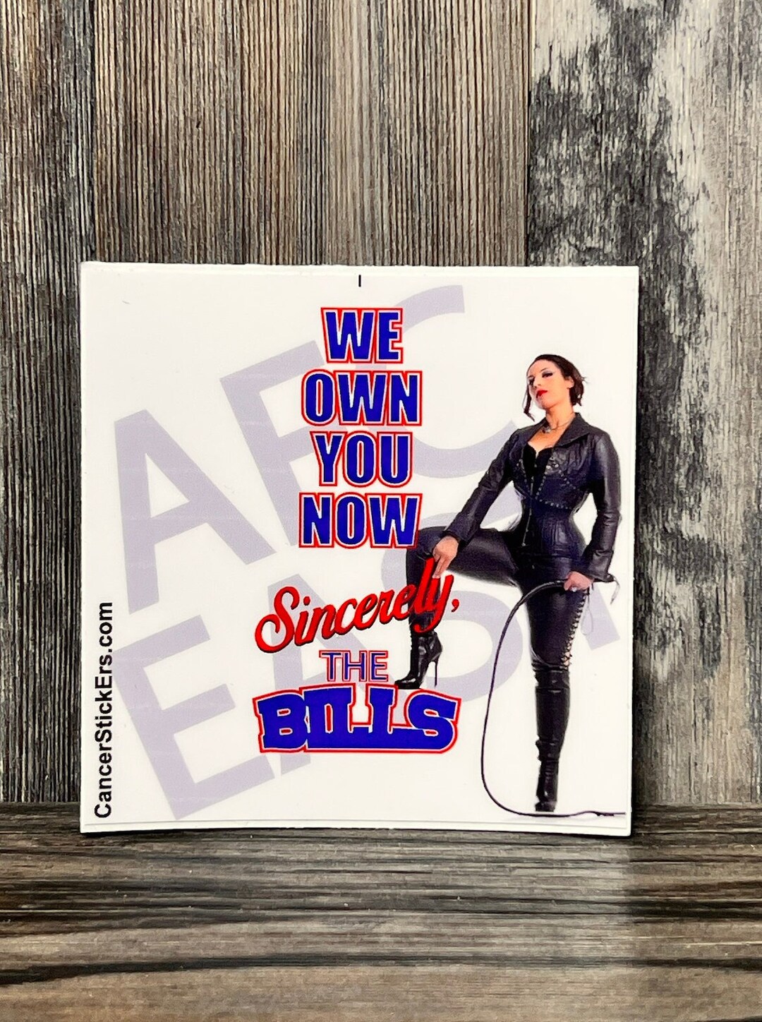 Sticker Sincerely We Own You Now Sincerely, the Bills Sticker Decal - Etsy