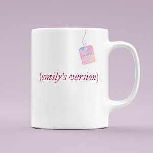 Personalized Name's Version Mug | Custom Name Mug | Subtle Merch