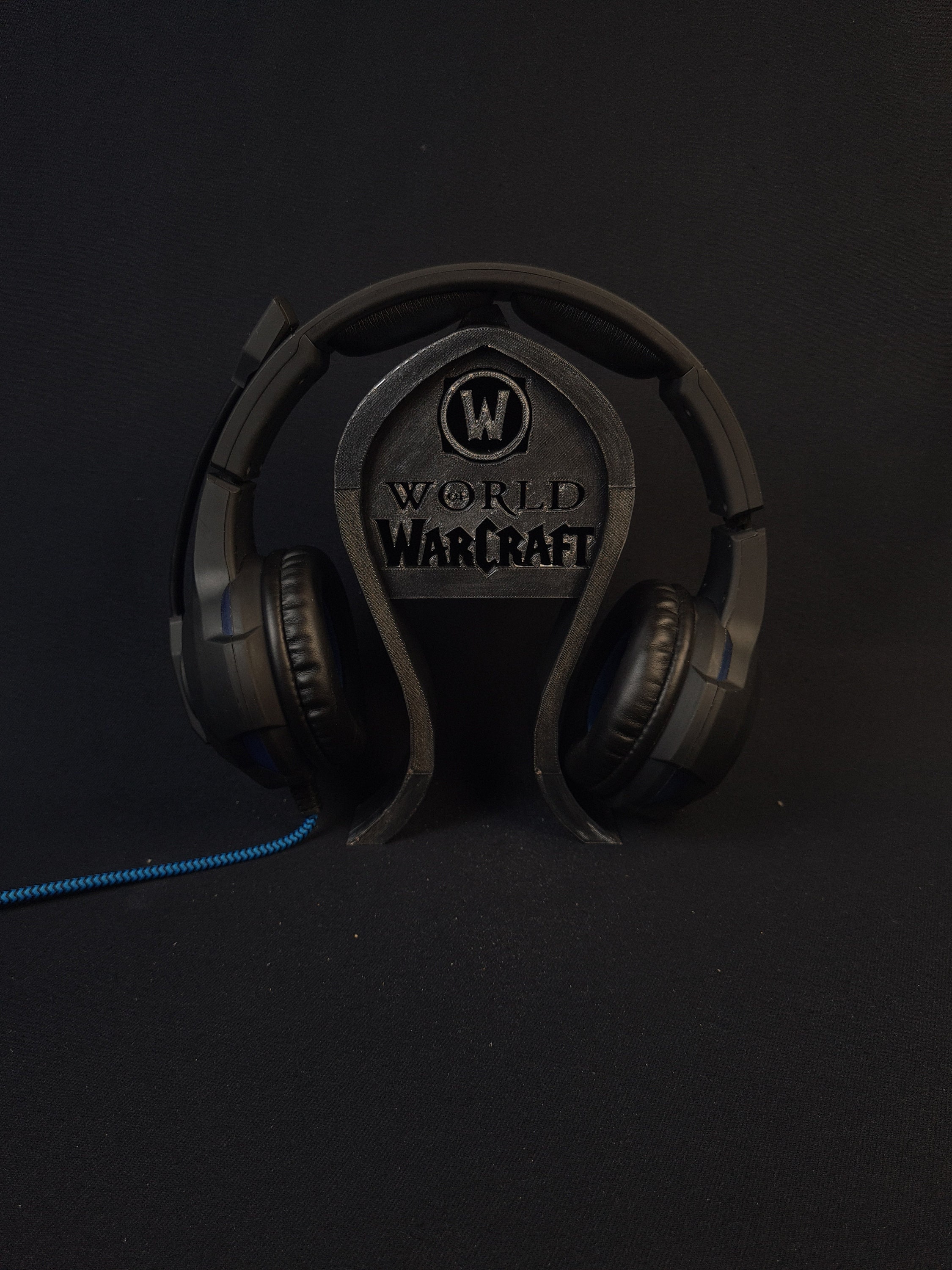 World of Warcraft Headphone Stand Headphone Holder Gaming Room Decor Etsy
