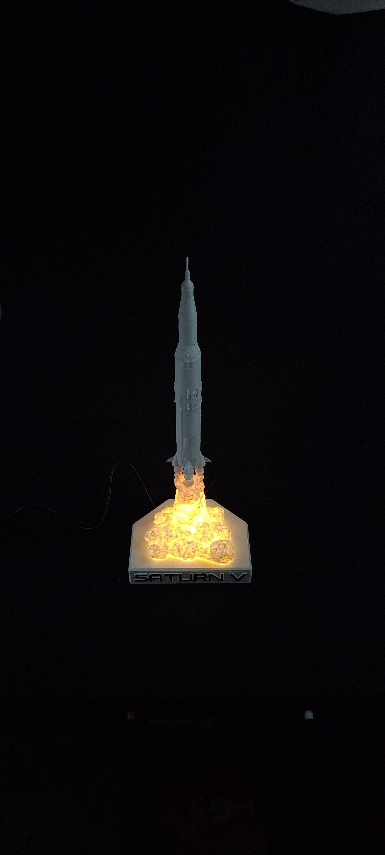 Lampe Saturn V  Espace Stellaire