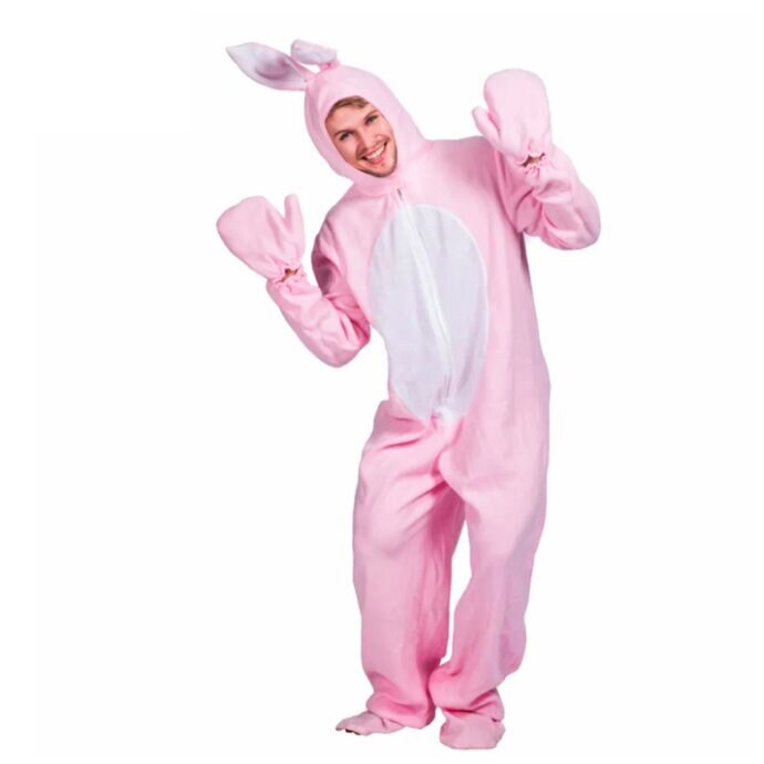 Pink bunny shop union suit