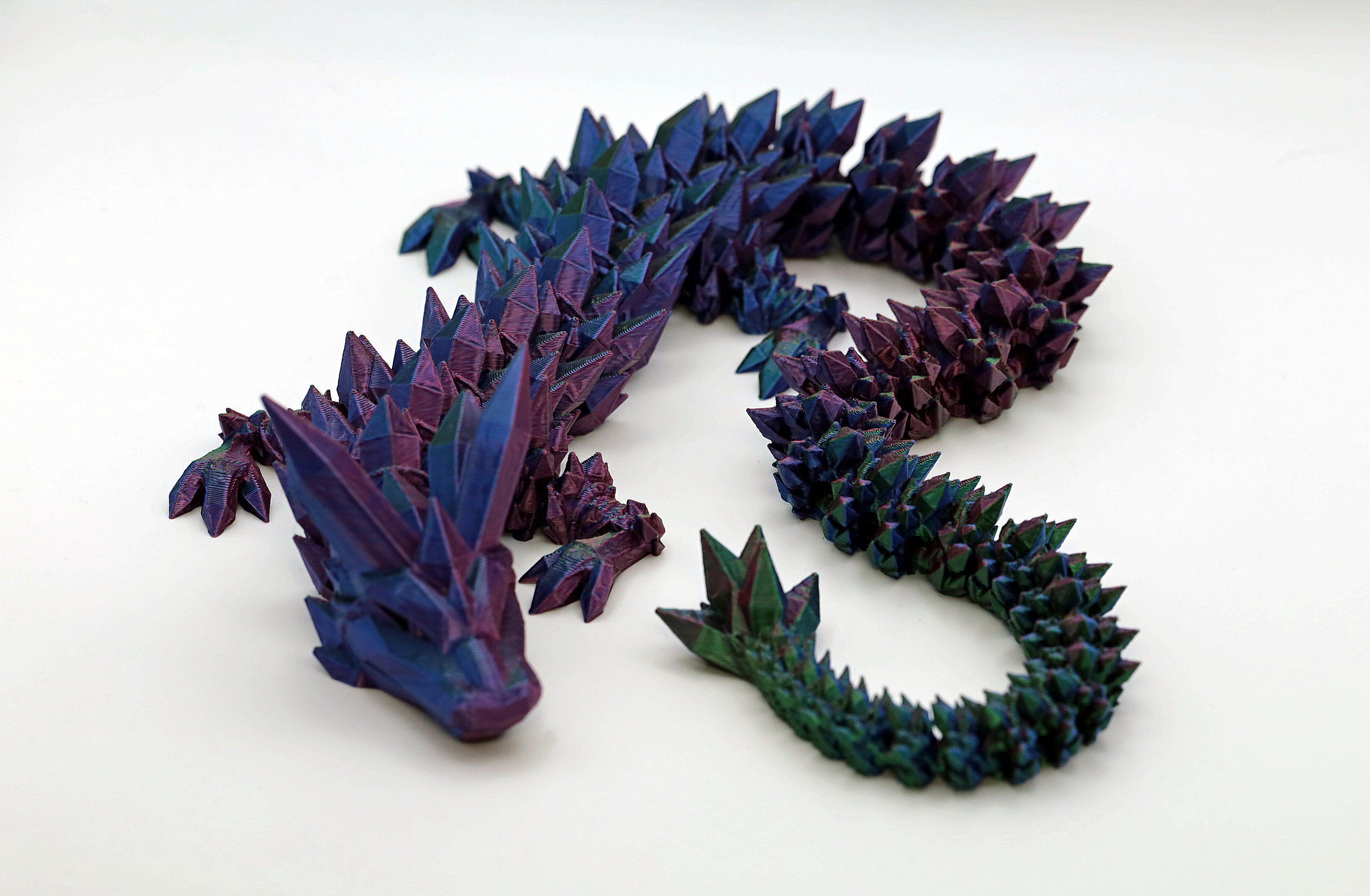 movable gemstone dragon - desk toy - fidget toy