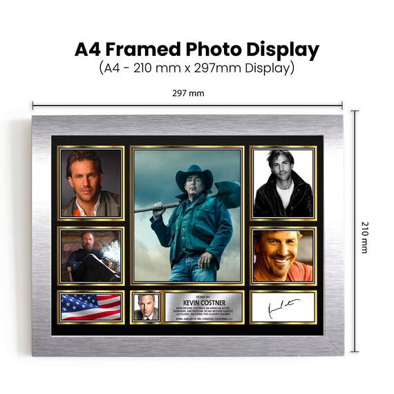 ケビン・コスナー(Kevin Costner)直筆サイン入りコレクション・カード ケビン・コスナー(Kevin Costner)直筆サイン入りコレクション・カード