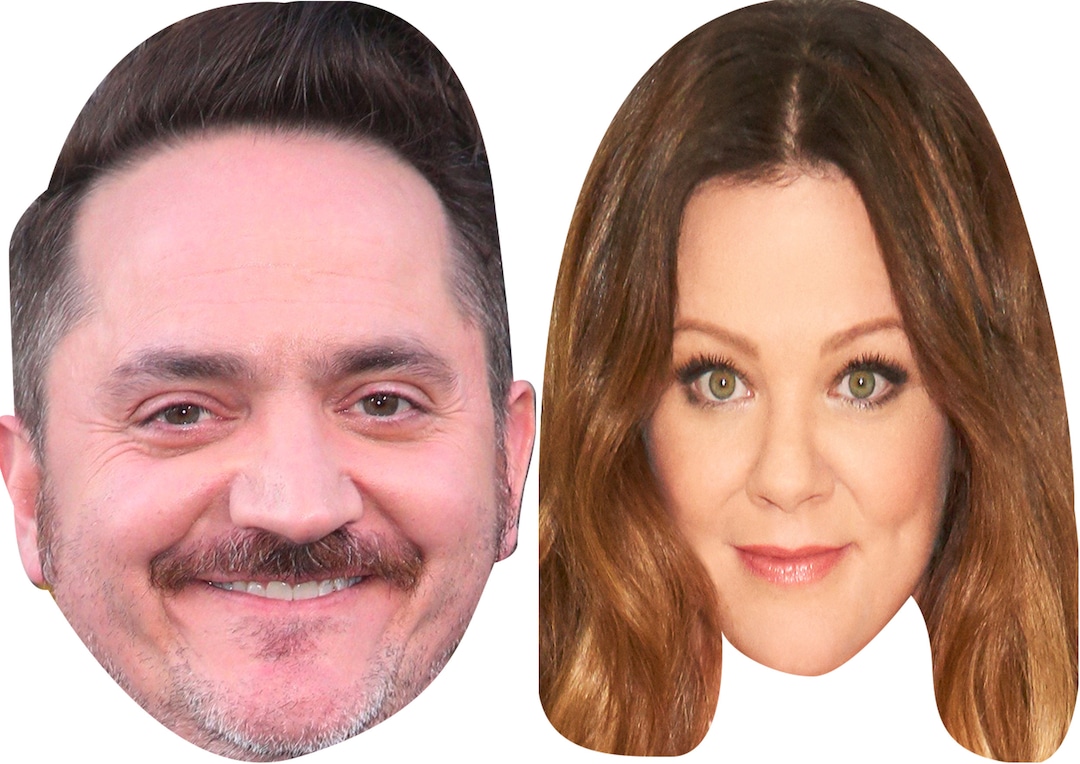Melissa Mccarthy and Ben Falcone Celebrity Couple Fancy Dress Face