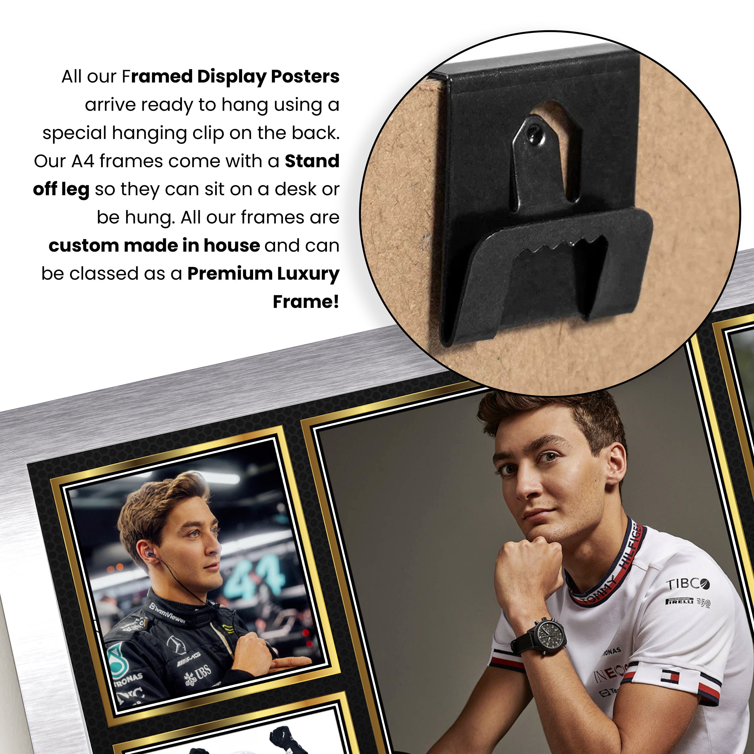 George Russell F1 Driver Signed Autographed Limited Edition Poster ...