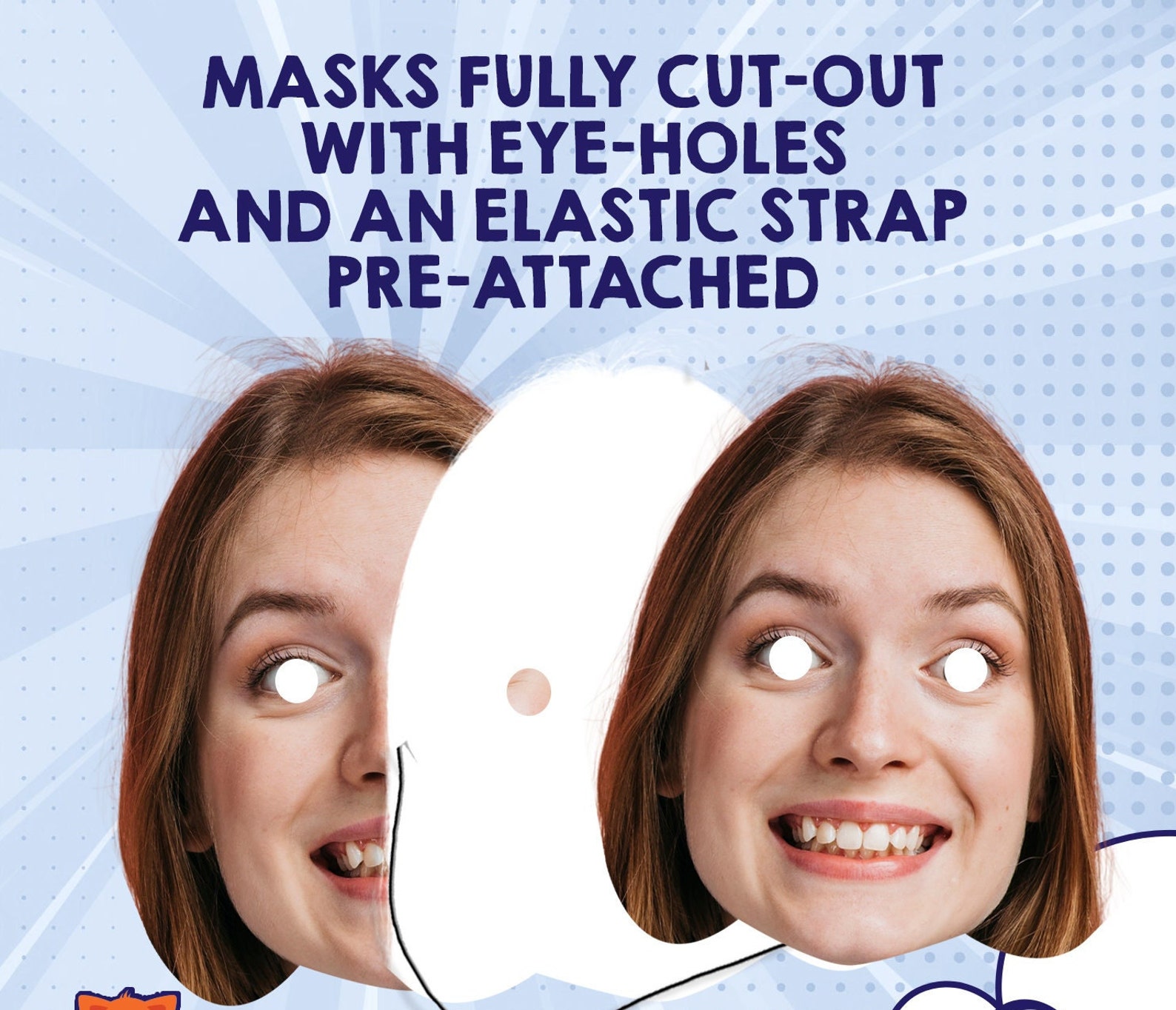 Cole Palmer Euro's 2024 Football Fancy Dress Face Mask Hen Stag Party