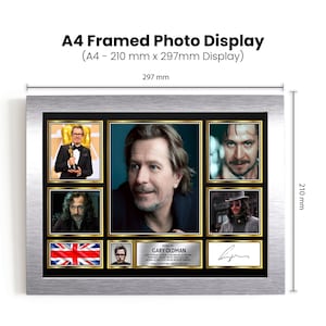 ゲイリー・オールドマン 直筆サイン入フォト ハリーポッター