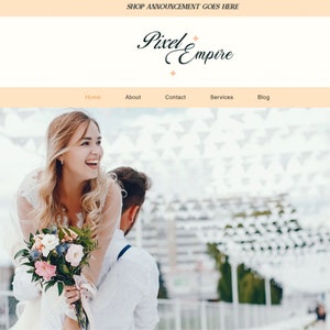 Wix Website Photography - Web Design for Photographer - Wix Website Photography Template- Wix Themes- Aesthetic Website Design- Wix Layout