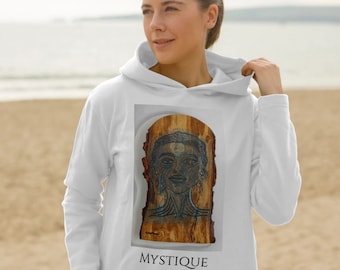 Sweat à capuche pour femme coupe décontractée - Mystique