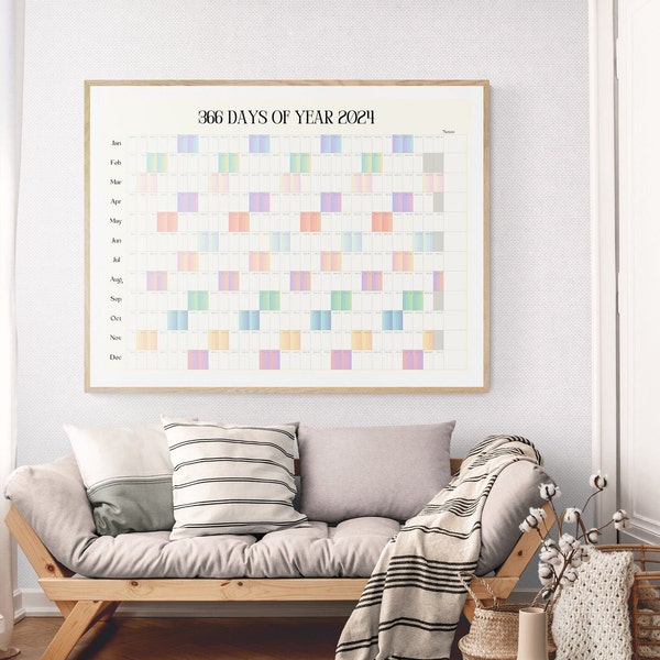 Big Ass Calendar Etsy