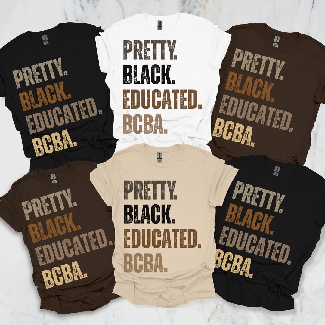 African American BCBA Shirt, Black History Month T Shirt, Board ...