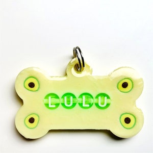 Resin Dog Tag, Personalized Pet Tag, Dog Collar Tag, Glitter Tag, Pet Id, Dog Name Id Tag, Custom Key Chains, Cat Tag, Dog Gifts