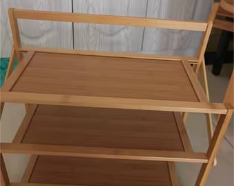 Easy to install foldable three-layer shoe rack