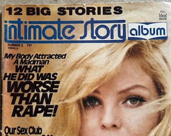 Vintage 1976 Intimate Story Album Magazine