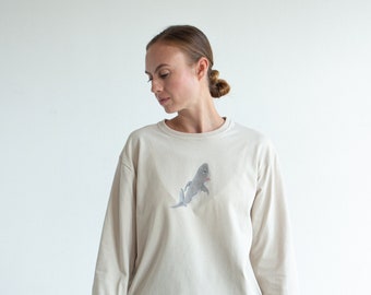 My home fit in a cup Long-sleeved shirt