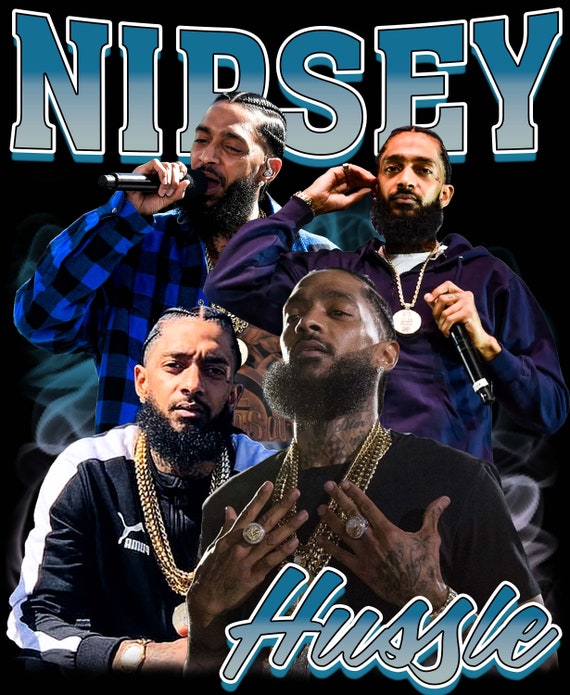 Nipsey Hussle T-shirt PNG | Rap Tee Graphic (digital Download) - Etsy