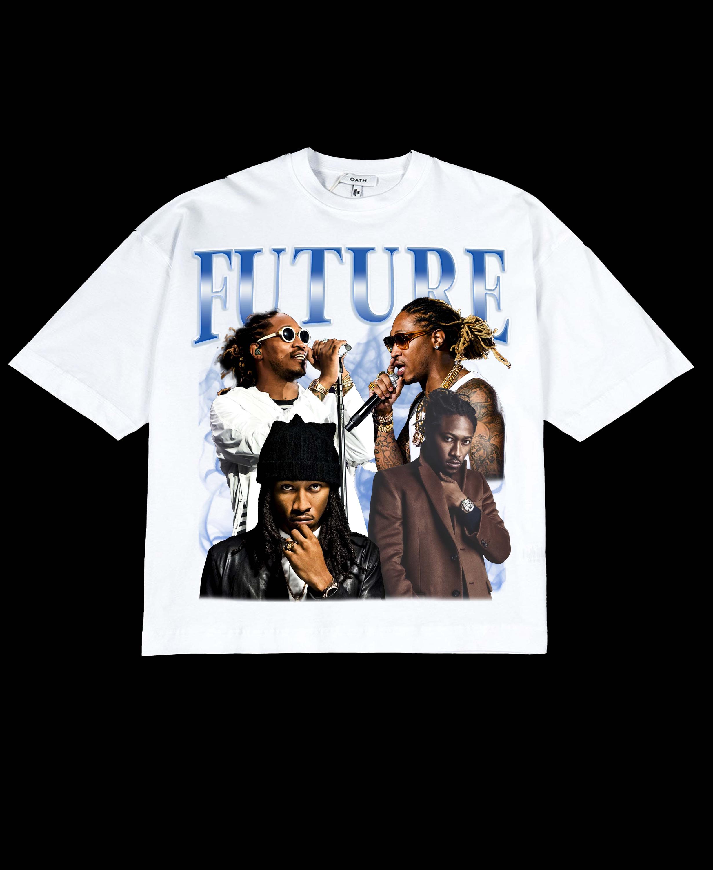 Future PNG T-SHIRT |rap Tee Jumbo Graphic Print Savage Mode |rare