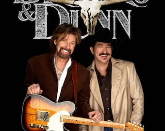 Brooks & Dunn  T Shirt Design PNG Instant Download 300 Dpi