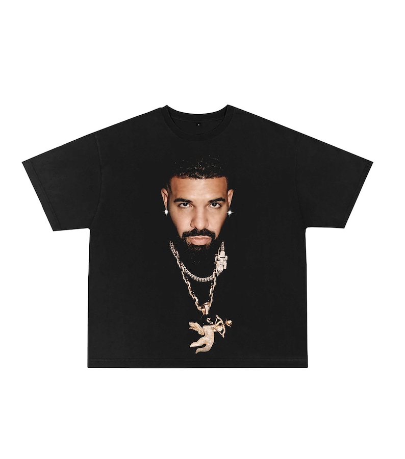 Drake PNG T-SHIRT rap Tee Jumbo Graphic Print Savage Mode rare Hip Hop ...
