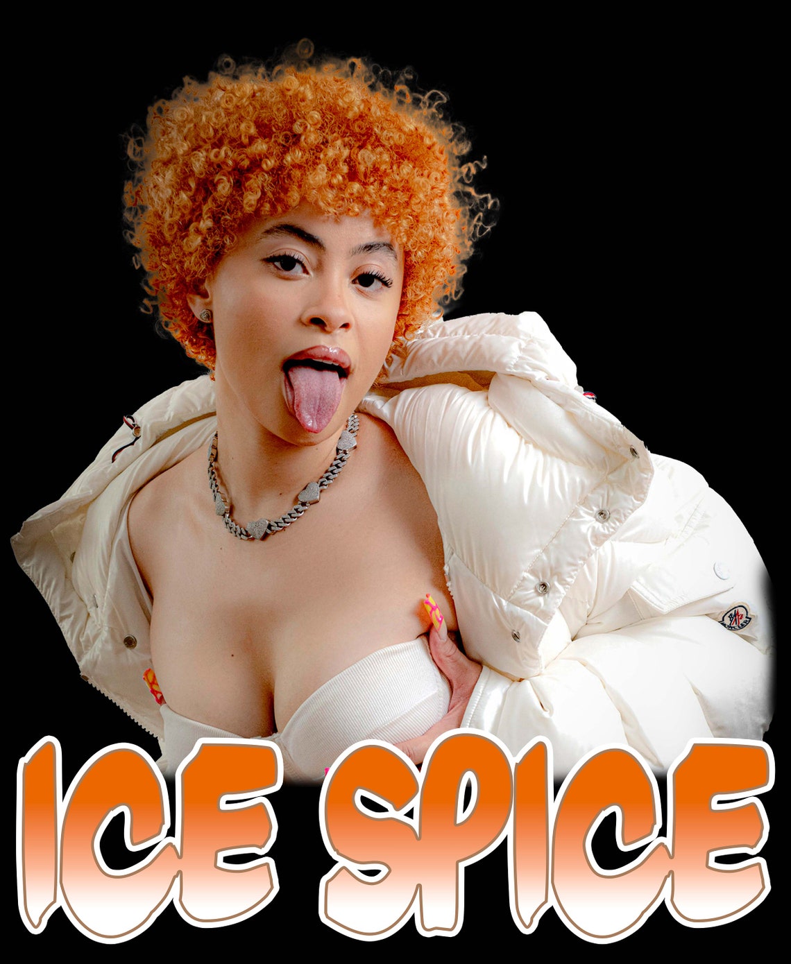 Ice Spice T Shirt Design PNG Instant Download 300 Dpi Etsy