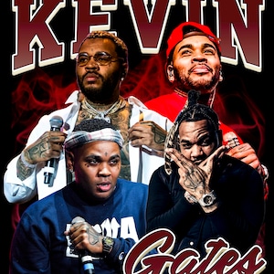 Kevin Gates  T Shirt Design PNG Instant Download 300 Dpi