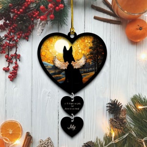 Custom Pet Memorial Gift - Personalized Dog Memorial Suncatcher -Dog Remembrance Gift - Loss of Pet Sympathy Gift - Dog Loss Gift