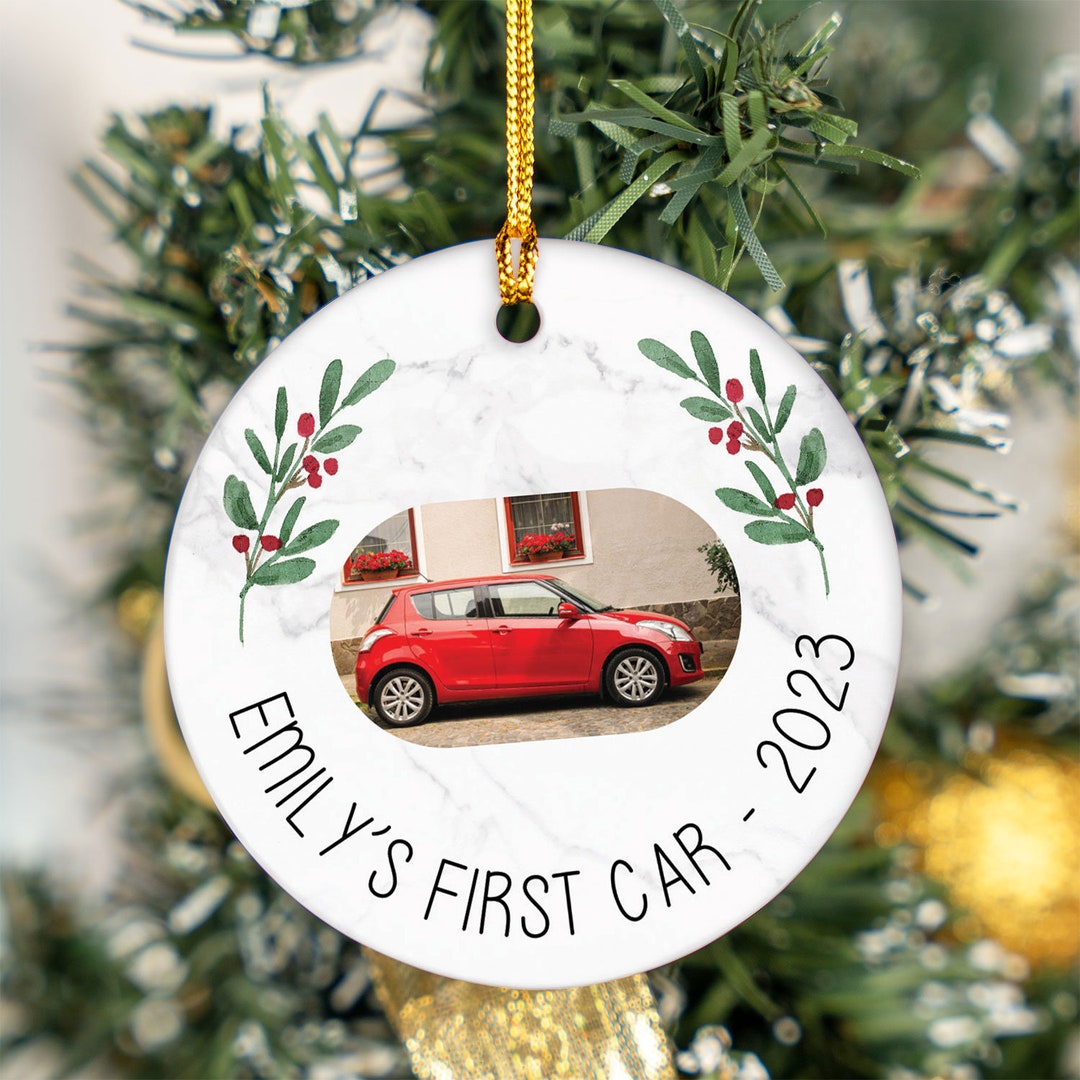 My First Car Ornament Personalized New Car Ornament 2023 New Etsy